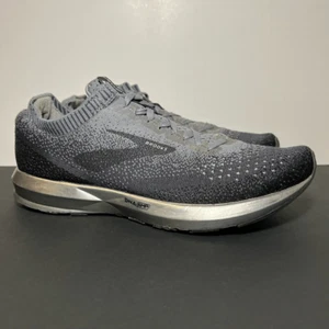 Mens BROOKS Levitate 2 Gray Athletic Shoes / Size 9 - Picture 1 of 9