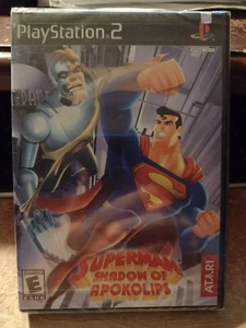 SUPERMAN : Shadow of Apokolips (PlayStation 2, 2002) Scellé en usine ! DC Comics - Photo 1/6