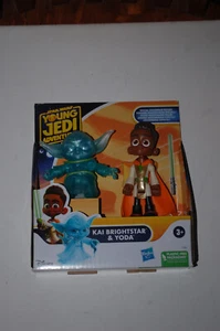 Kai Brightstar & Yoda-Star Wars Young Jedi Adventures-MIP-Brand New - Picture 1 of 4