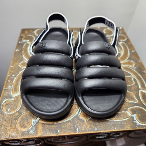 Scarpe sandali UGG sportivi da ragazza Yeah slide slingback neri taglia 13