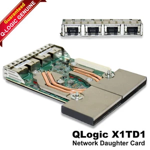 Dell QLogic QL41164 Quad-Port 10GbE RJ-45 Ethernet Network Daughter Card X1TD1 - Picture 1 of 10