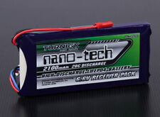 Turnigy Nano-Tech 2100mAh 2S 6.6V 20C 40C Receiver LiFePo4 Battery Pk JST Plug