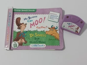 Leapfrog Little Touch Library "Mr. Brown Can Moo! Can You?" Cartridge and Book - Picture 1 of 6