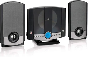HM3817DTBK Home Music System with Remote and AM/FM Radio Black - Picture 1 of 4