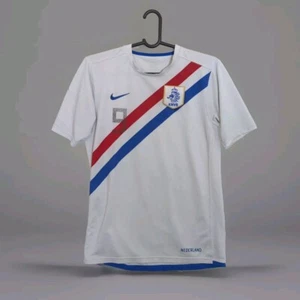 Niederlande Trikot #9 Van Nisterloy Nike Gr.S/M 2006 Away Shirt weiß Authentic - Bild 1 von 12