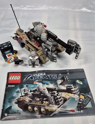LEGO 70161 Ultra Agents Tremor Track Infiltration 100% Complete w/ Manual - Image 1 of 4