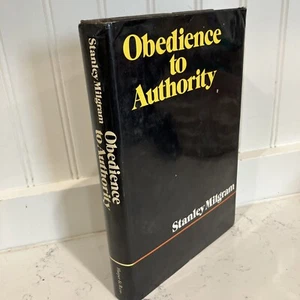 Obedience to Authority by Stanley Milgram. 1st Edition HC 1974. Rare Psychology - Picture 1 of 23