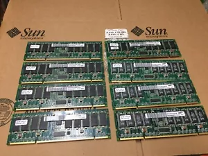 SUN 540-5086-02 SamSung 8x1gb DIMM (MATCH Vendor) ,Test-PASS "showchs"CPUBD - Picture 1 of 4