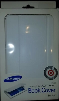 Capa Tablet Branca Original Samsung Galaxy Tab 3 Lite 7.0" Nova em Folha Estado Perfeito - Imagem 1 de 3