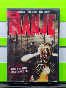 MANJE FLESH IS HIS FEAST AND ITS TIME TO EAT 2007 HORROR CHRIS MORGAN DVD - Picture 1 of 5