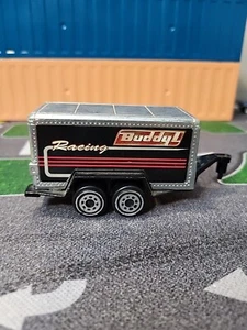 Vintage Diecast Buddy L Sport Tow Team Racing Trailer - Picture 1 of 12