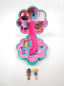 Playset vintage 1990 Polly Pocket Polly's Water Fun Park Bluebird Toys completo - Foto 1 di 10