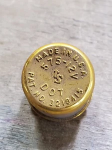 Original TS 575-12v DOT Turn Signal Flasher, PAT. No. 3218415, Made In U.S.A. - Picture 1 of 3