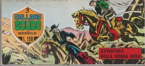 COLLANA SCUDO n°3 _CAPITAN MIKI_AVVENTURA NELLA SIERRA NERA_DARDO _ DIC. 1967 - Imagen 1 de 1