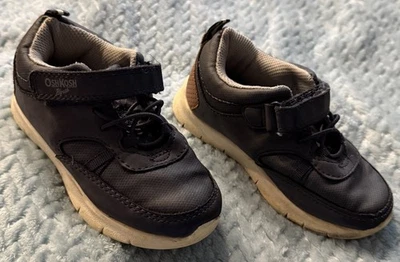 Oshkosh b’gosh Zapatos Talla 8 Ajustable Pelar/Sello Correa Cuero Aspecto Tenis  Foto 1 de 4