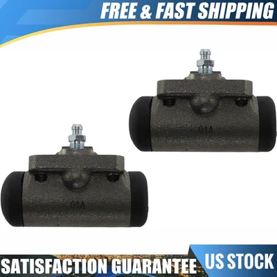 Cilindro trasero de rueda de freno de tambor de piezas centradas 2 piezas para Aerostar Ford 1986-1989 Foto 1 de 4