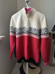 Dale Of Norway Women's 1/4 Zip Sweater Size M - Picture 1 of 8