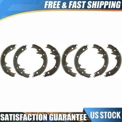 Комплект передних задних тормозных колодок 2X для панели Chevrolet C10 1960 1961 1962 63 1964 годов выпуска - Изображение 1 из 4