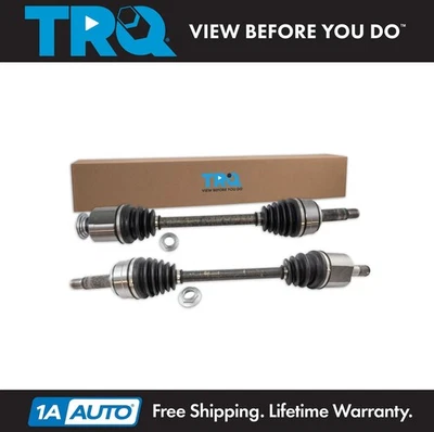 TRQ Front CV Axle Shaft Set For 2007-2009 Acura MDX 2009-2011 Honda Pilot Foto 1 de 4