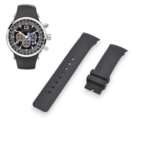 A34001G 27mm Black Rubber Strap For Nautica - Picture 1 of 7