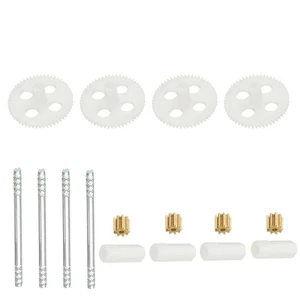 Large Gears+Gear Shafts+Gear Shaft Ends+Motor Cogs For Syma X5 X5C X5SC X5SW A - Picture 1 of 10