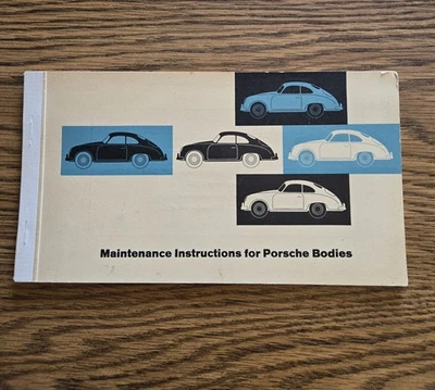 Instrucciones de mantenimiento Porsche para carrocerías Porsche (356) Foto 1 de 4