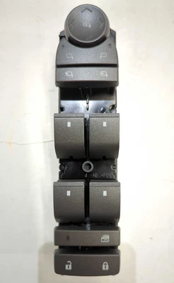 Nuevo interruptor de ventana de puerta delantera izquierda Cadillac LH 2008-2012 CTS V espejo retrovisor 25855134 OEM Foto 1 de 4