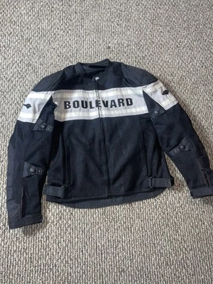 Suzuki Boulevard M109R Large Armored  leather motorcycle jacket m109 large Ridin - Image 1 of 4