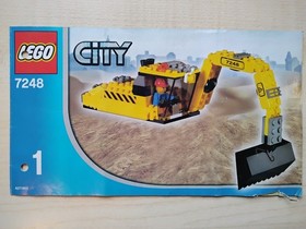 Lego City Building Instructions 7248 Excavator Part 1