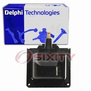 Delphi Ignition Coil for 1985-1987 Pontiac T1000 Wire Boot Spark Plug gd - Picture 1 of 5