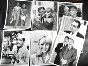 Lot of 7 1965 HANK TV Series Publicity Photos 8X10 Dick Kallman, Linda Foster - Picture 1 of 9