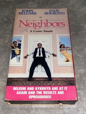 NEIGHBORS VHS 1988- Dan AYKROYD John BELUSHI, Rare, OOP, Tested  Foto 1 de 4