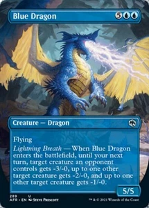 MTG BLUE DRAGON EXC - DRAGO BLU - AFR X IT - MAGIC - Picture 1 of 1