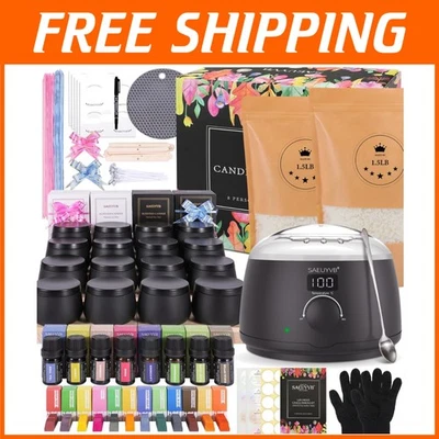 Профессиональная электрическая печь для плавления воска для изготовления свечей - Изображение 1 из 4