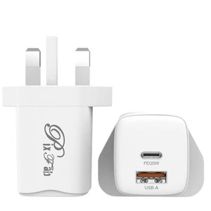 Chargeur Pour Honor 400/400 Lite Pro 200 Rapide 20W Mural Pd Prise Adaptateur - Photo 1 sur 29