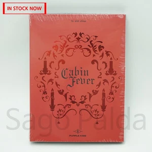 NEW Sealed PURPLE KISS - Cabin Fever Red Ver - 5th Mini Album CD 2023 - Foto 1 di 6