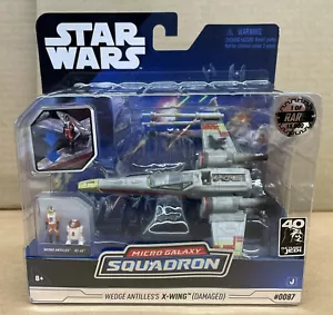 Jazwares Star Wars Micro Galaxy Squadron #0087 Wedge Antilles's X-Wing Damaged - Picture 1 of 8