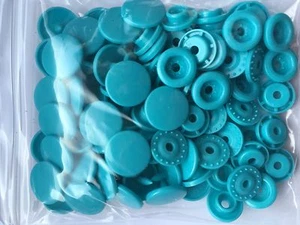 25 Original Kam Snap No Sew Press Buttons 60 Colors 12.4 Mm 4 Piece - Picture 1 of 63