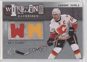 2009-10 SPx Winning Materials Jarome Iginla #WM-JI HOF