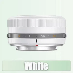 White TTArtisan 27mm F2.8 APS-C Auto Focus Lens for Fujifilm Fuji X-Mount Camera - Picture 1 of 13