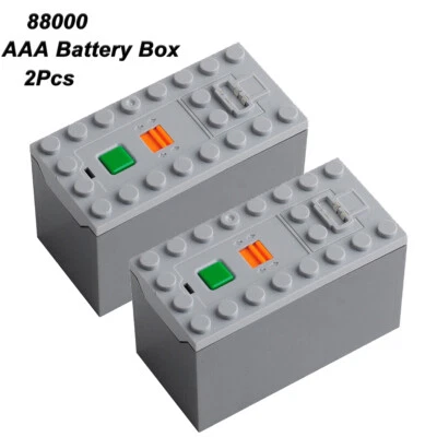 FOR LEGO 2x Power Function AAA Battery Box 88000 MOC Blocco Costruzioni Elettrico per LEGO Toy