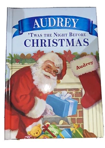 Twas Night Before Christmas Personalized With Name Of AUDREY Only. - Picture 1 of 4