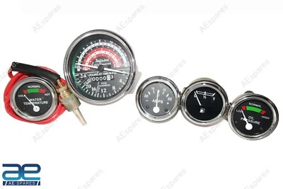 Gauge Tachometer Set Massey Ferguson MF MF35 MF50 MF65 TO35 F40 MH50 - Image 1 of 4