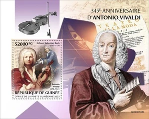 2023/02 - GUINEA - ANTONIO VIVALDI 1V complet set MNH ** - Picture 1 of 1