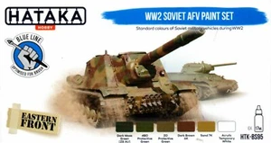 HATAKA  HTK BS95 WW2 Soviet AFV Acrylic Paint Set  Blue Line 6 x 17ml - Picture 1 of 4