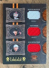 2010-11 Crown Royale Lineage #BPK - Embroidery, Paris, Kovalchuk /100