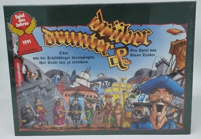 Drunter und Drüber Spiel des Jahres 1991 Brettspiel Klaus Teuber Neu - Bild 1 von 2