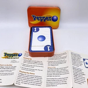 Pepper card game Out of the box Sealed cards A whole new ball game quick play - Picture 1 of 5