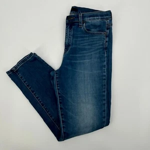 Uniqlo Jeans Damen 28x28 Blau Denim Regular Fit Comfort Mid Rise Straight Leg - Bild 1 von 13