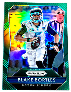 2015 Panini Prizm Football Green Prizm #104 Blake Bortles Jacksonville Jaguars